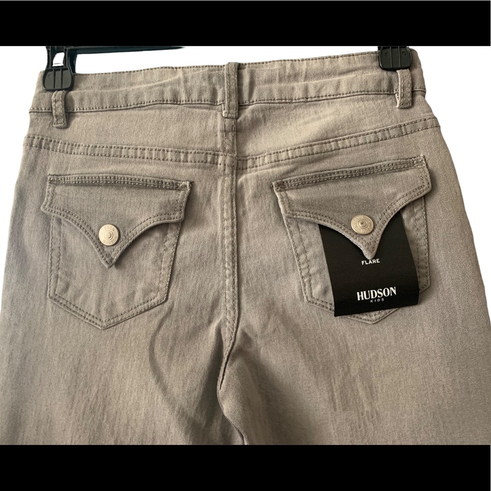 HUDSON JEANS, NEW, KIDS, GRAY, SIZE 12 - Picture 3 of 6